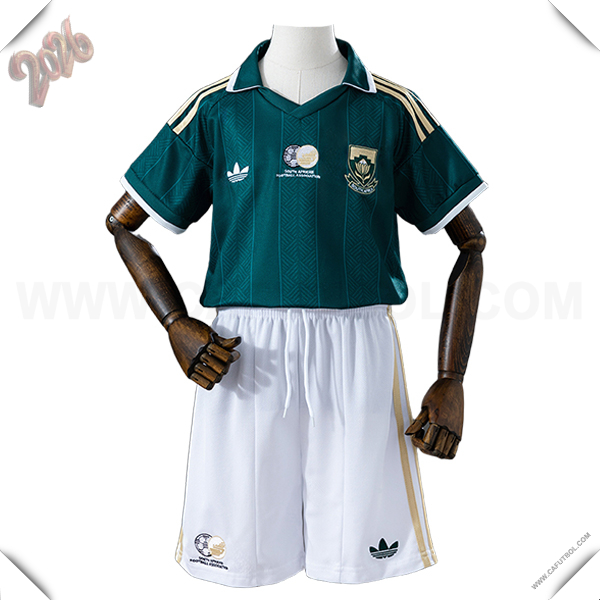 Segunda Camiseta Equipo de Sudáfrica Ninos Copa Mundial 2026