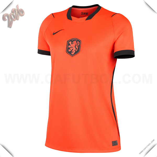 Nuevo Camiseta Equipo de Paises Bajos Primera Mujer Copa Mundial 2026