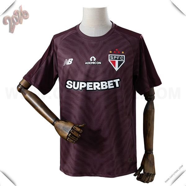 Camiseta de Portero Sao Paulo FC 2026/2027 Marron