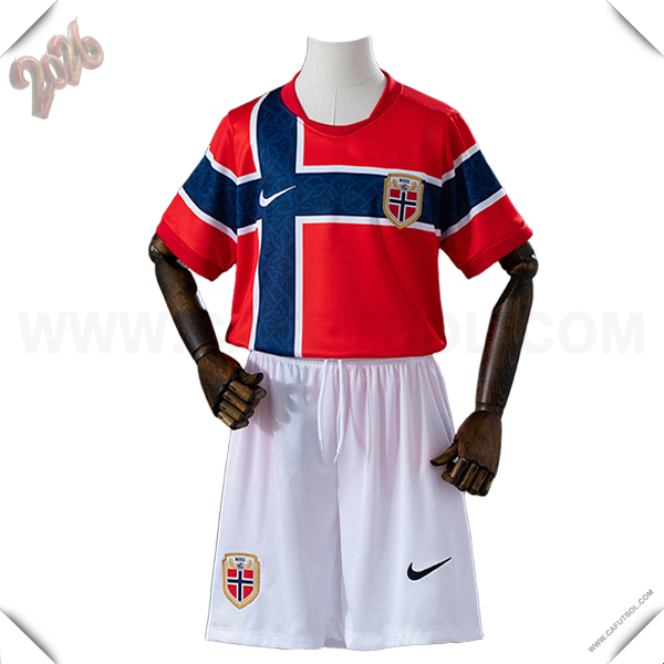 Primera Camiseta Futbol Noruega Ninos 2026/2027