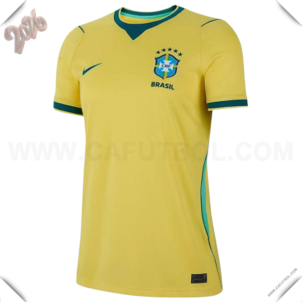Nuevo Camiseta de Brasil Primera Mujer 2026/2027
