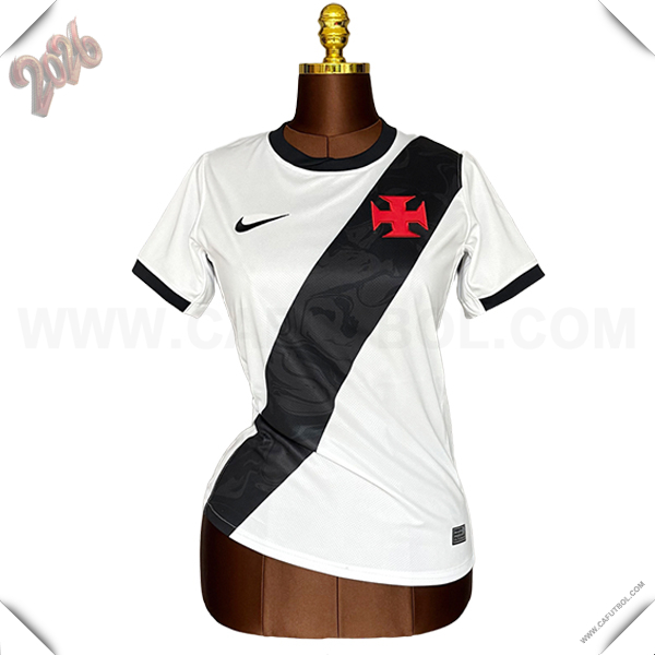 Segunda Camiseta Futbol CR Vasco da Gama Mujer 2026/2027