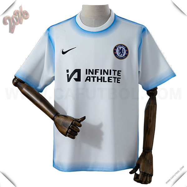 Training T-Shirt FC Chelsea Blanco/Azul 2026/2027