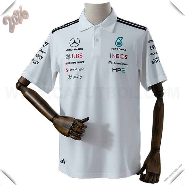 Polo F1 Mercedes Benz Team Blanco 2026