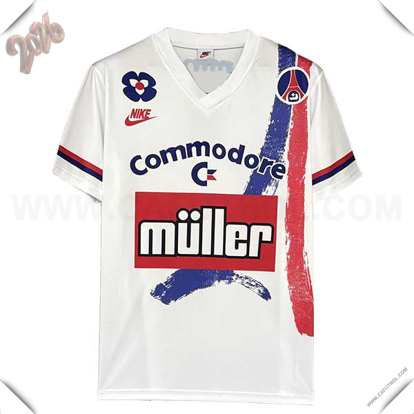 Segunda Camiseta de PSG Retro 1991/1992