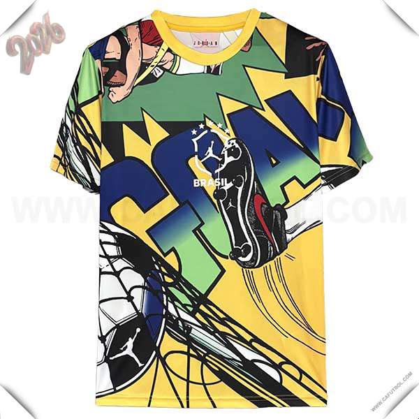 Camiseta Equipo de Brasil Edicion Especial 2026/2027 AMARILLO