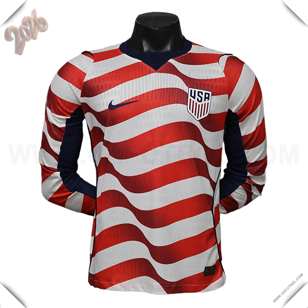 Primera Camiseta Equipo de ESTADOS UNIDOS Mangas Largas 2026/2027
