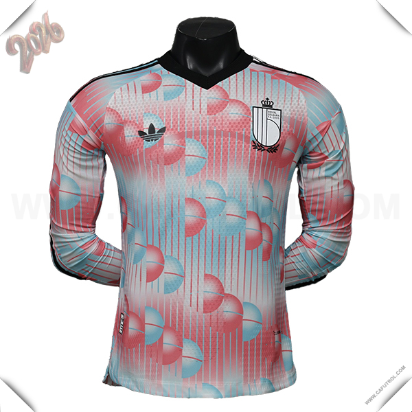 Segunda Camiseta Equipo de Belgica Mangas Largas 2026/2027