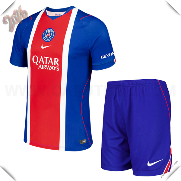 Primera Camiseta Futbol PSG + Pantalones 2026/2027