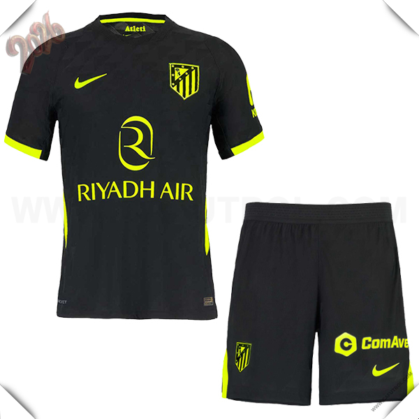 Segunda Camiseta Futbol Atletico Madrid + Pantalones 2026/2027