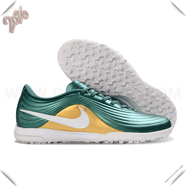 Nike Botas De Fútbol Tiempo Legend XI PRO TF Verde/Amarillo/Blanco