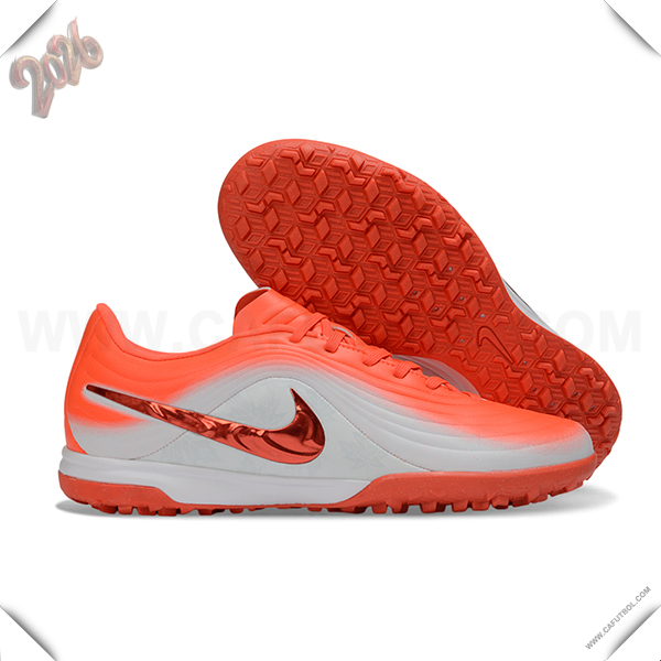 Nike Botas De Fútbol Tiempo Legend XI PRO TF Naranja/Blanco