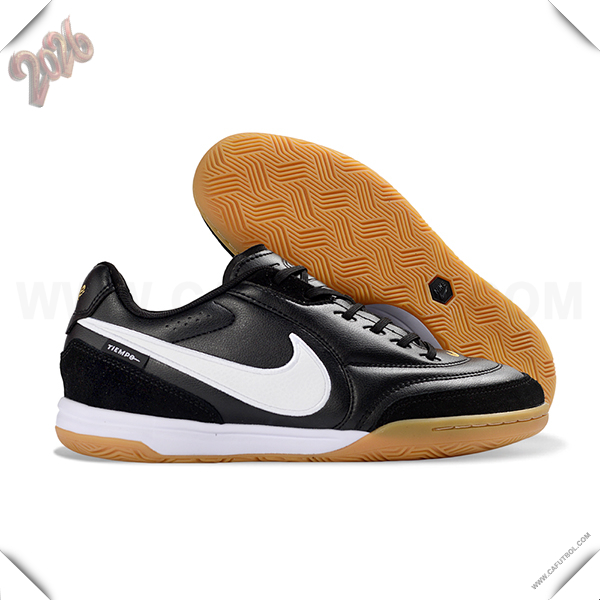 Nike Botas De Fútbol Tiempo Streetgato PRM Negro/Blanco -02
