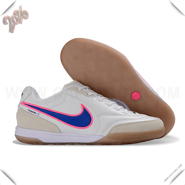 Nike Botas De Fútbol Tiempo Streetgato PRM Blanco/Beige/Azul/Rosa