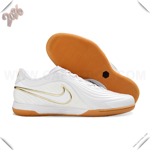 Nike Botas De Fútbol Tiempo Legend XI PRO IC Blanco/Amarillo