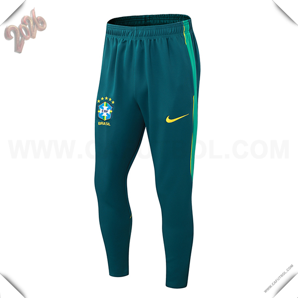 Pantalones Entrenamiento Brasil Verde 2026/2027