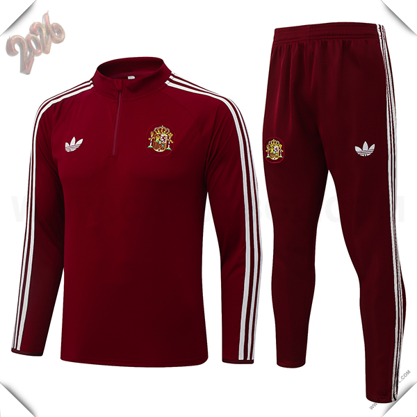 Chandal de Futbol España Rojo/Blanco 2026/2027