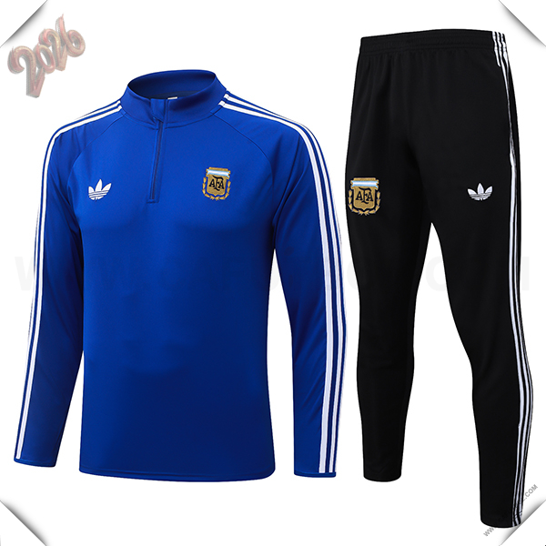 Chandal de Futbol Argentina Azul/Blanco 2026/2027