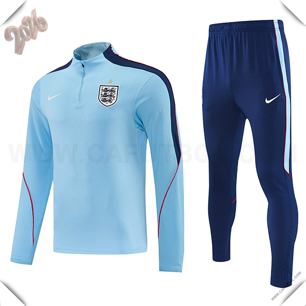 Chandal de Futbol Inglaterra Azul Claro 2026/2027