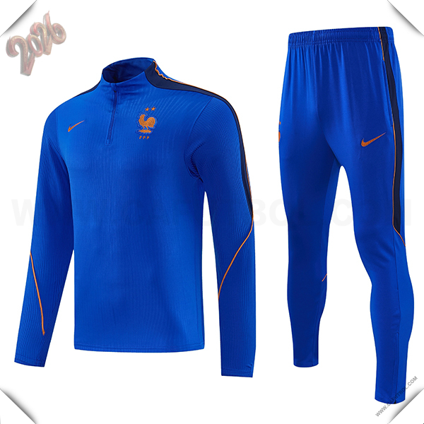 Chandal de Futbol Francia Azul/Negro 2026/2027