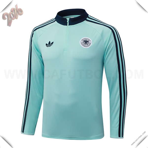 Sudadera De Entrenamiento Alemania Verde/Azul 2026/2027