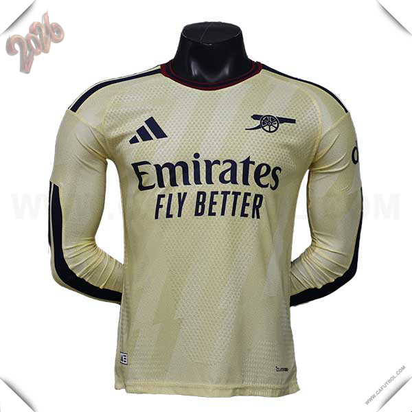 Tercero Camiseta de Arsenal Mangas Largas 2026/2027