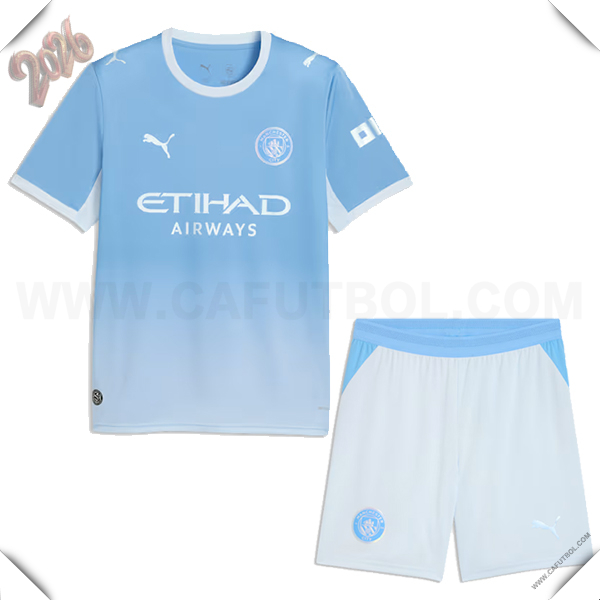 Nuevo Camiseta de Manchester City Primera Ninos 2026/2027