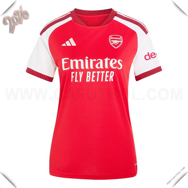 Nuevo Camiseta de Arsenal Primera Mujer 2026/2027